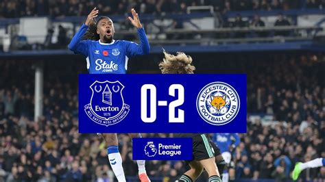 leicester city vs everton f.c. standings|Leicester City 2.